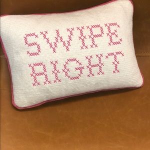 New Stitch design front small pillow